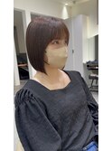 紙質改善ストレート縮毛矯正ボブ