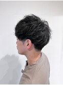 メンズスタイル ショートマッシュ パーマスタイル