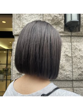 ノーム バイ アウラ(norm. by aura) ラベンダーグレージュ 透明感カラー ブリーチなしカラー