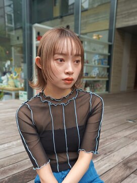 ニコ トウキョウ(nico TOKYO) 20代30代/小顔ひし形/大人かわいい/ウルフ/ミディアムレイヤー