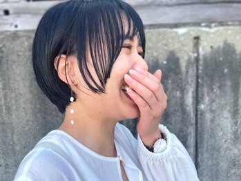 テントヘアー(tent hair)の写真/印象を大きく変える顔周りカット*お悩みや髪質に寄り添ったカウンセリングで自分に似合うを提案します◎