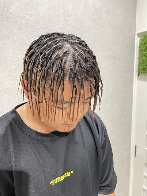 2025年冬春メンズ完全版】ロング ドレッドのヘアスタイル・ヘア 