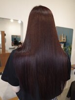 ヨー(Yoh-)&nbsp;【艶髪ロング/ササキケイスケ】カシスカラー/髪質改善