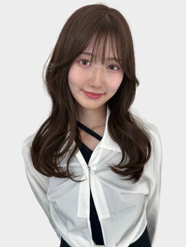 ユーフォリア 池袋東口駅前店(Euphoria) 2wayバング韓国前髪シースルーセミロングヨシンモリカール