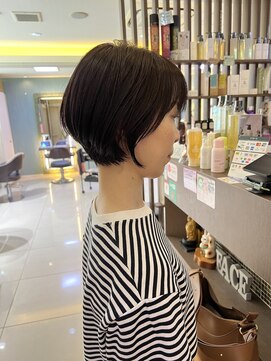 ルプル バイ フェイス 磯子(L'pul by face) ショートボブ