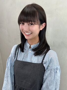 アイティー バイ アルバム 浦和店(IT by ALBUM) くすみベージュ小顔秋色オリーブカラー透明感カラー_ba531671