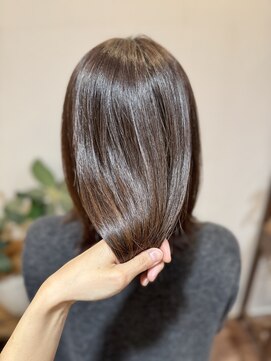 セレスト 心斎橋店(CELESTE) 30代40代50代  髪質改善 ナチュラル艶やか縮毛矯正