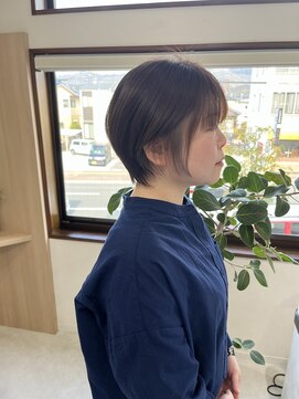 メロウ(mellow) インナーカラー×ホワイトグレージュ