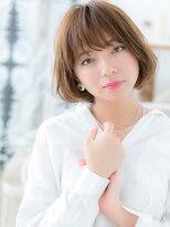 モッズヘア 上尾西口店(mod's hair)&nbsp;ひし形シルエットくせ毛風くびれボブパーマc6上尾20代30代40代