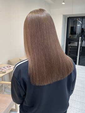 ニュート(Neut ) ミルクティーベージュ ハイトーンロング 透明感カラー 名古屋