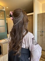 ラプチャー(RAPTURE)&nbsp;卒業式ハーフアップ