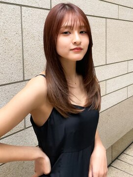 ロンド 銀座(Lond) 18★Shinaイメチェン美髪ワイドバングレイヤー髪質改善縮毛矯正