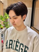 シーア(ciia)&nbsp;センターパート メンズショート デザインカラー