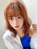 ＃ホワイトグレージュミニウルフチェリーブラウン