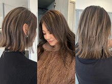 時短スタイリング！忙しい朝もサッと決まる再現性高いスタイルが好評[一宮/ブリーチ/ハイライト/髪質改善]