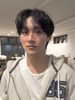 ポール(pole)&nbsp;メンズセンターパートニュアンスパーマ