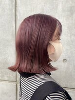 コニー アンド リリー(conne&riri) ピンクルージュボブ