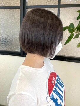 バランス 原宿 表参道(balance) 【白髪ぼかしハイライト】シアーグレージュハイライト