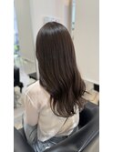 ☆ブリーチ無しブラウン艶カラー☆