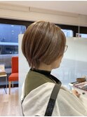 【L by first】広がるクセに多毛をショートスタイルに