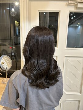 クレールイーエムエー(CLAIRE e.m.a) ツヤ感カラー×ケアスタイル