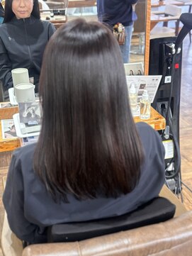 髪質改善カラー