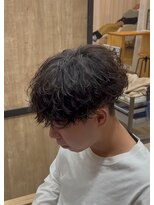 メンズギフト(men's GIFT)&nbsp;マッシュ刈り上げツーブロックシャドウパーマ