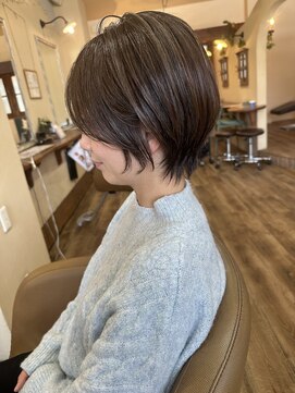 ピケ(pique) 大人ボブ/グレーベージュ/グレージュカラー/20代30代40代