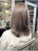 【阿形】1ブリーチでつくるダークシルバーグレージュ
