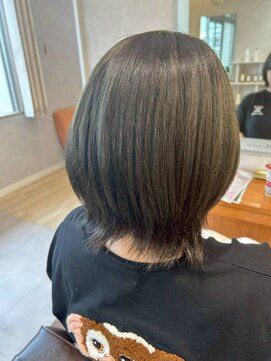 スタイルジャパン 照屋店(style JAPAN) 【髪質改善カラー】透明感カラー　デザインカラー