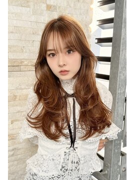 レミエ ダイカンヤマ(lemiie) 柔らかキレイめレイヤーカット★レイヤーロング★デジタルパーマ