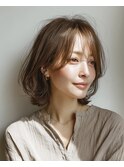 白髪ぼかし脱白髪染め似合わせカット40代50代60代