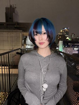 エル オオサカ 心斎橋店(L. OSAKA) ブルー×デザインカラー
