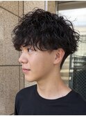 波巻きパーマ/メンズカット/メンズパーマ/フェザーパーマ