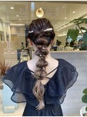 ゆるふわたまねぎヘア♪ヘアアレンジ ドレス【高円寺 未羽＊゜】