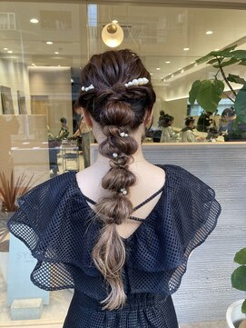 ワワ ヘアサロン 高円寺店(WAWA HAIR SALON) ゆるふわたまねぎヘア♪ヘアアレンジ ドレス【高円寺 未羽*゜】