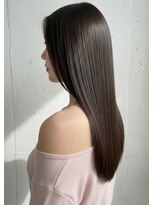 アース オーセンティック 関内店(EARTH Authentic) 縮毛矯正髪質改善透明感グレージュカラーヘア艶カラー