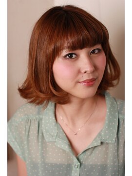 ヘアーリーフ(Hair Leafy) この夏は、艶っツヤ★オレンジで大人っぽく♪
