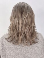 アルバム 新宿(ALBUM SHINJUKU)&nbsp;オリーブベージュカラー_毛先パーマことりベージュ_ba264233