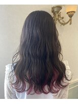 ヘアーサロン リアン 熊谷2号店(hair salon Rien)&nbsp;インナーピンクカラー☆