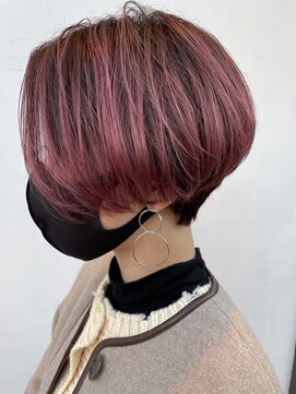 ブリックバイブレイス 千葉 千葉中央(brick by brace) ラベンダーブラウン　　美シルエットショート