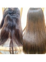 アンフィユヌキャトル(AnFye une Qatll)&nbsp;[AnFye une Qatll」うるつや縮毛矯正＋ジュエリーシステム