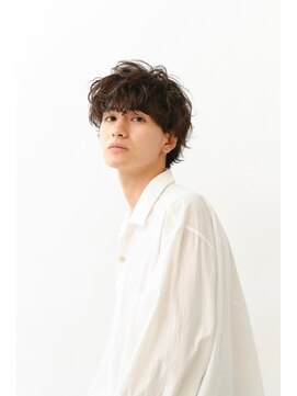 オブ ヘアー 自由が丘 ウエスト(Of HAIR WEST) くせ毛風ナチュラルショート