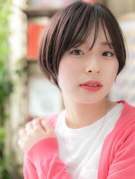 カバーヘア ブリス 川口(COVER HAIR bliss) プラチナカラー大人かわいいショコラピンクT2川口20代30代40代