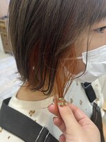 ロコ 門前仲町店(Loco by neolive)&nbsp;インナーカラー オレンジ　【門前仲町】