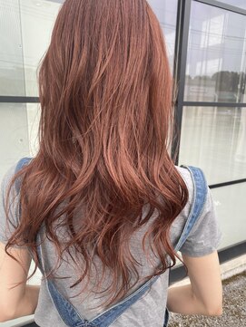 ヘアーデザイン ビビッドリンク(HAIR DESIGN VIVID link) グローアプリコット☆