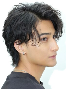 リップス 表参道店(LIPPS) 耳掛けウルフかきあげる前髪【ソフトツイスト】