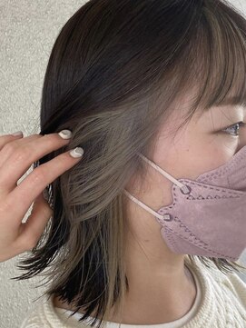 バルオン(BAR:ON) 【BAR:ON】インナーカラー×グレージュ