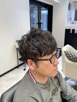 シファー(～Cifer)&nbsp;40代50代ゆるスペインカール風パーマソフト刈り上げお客様ヘア☆