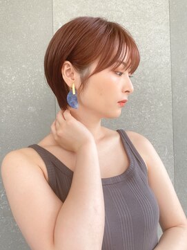 ロンド レグリーズ 立川(Lond leglise) ショート×顔周り×前髪×シルキーベージュ×グレージュカラー